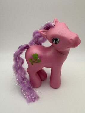 My Little Pony (MLP) Serendipity 4 Leaf Clover Pink Green 2002 G3 (MLP: LOT1-63)